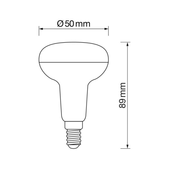 Reflectora R50 E14 5W led 4000K