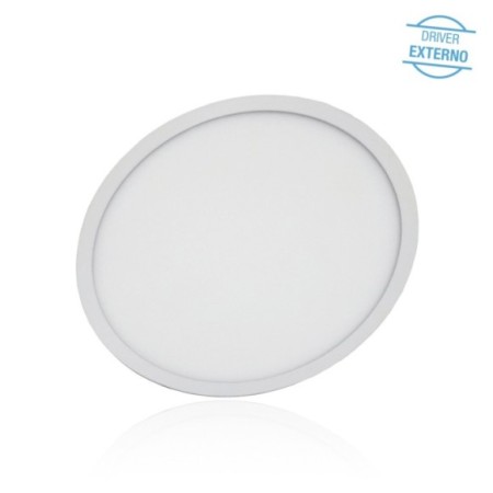 Panel extraplano redondo 17W led