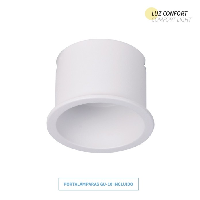 Empotrable redondo fijo