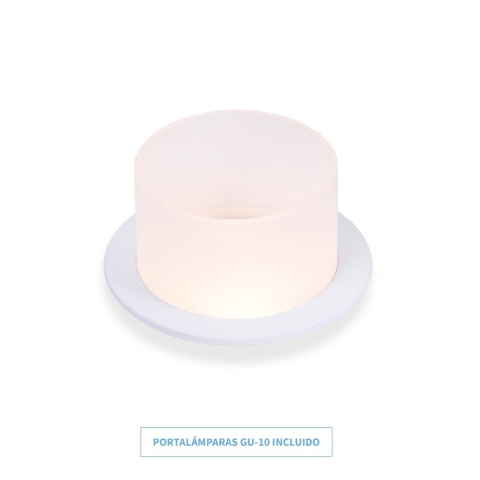 Empotrable redondo fijo