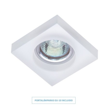 Empotrable cuadrado fijo