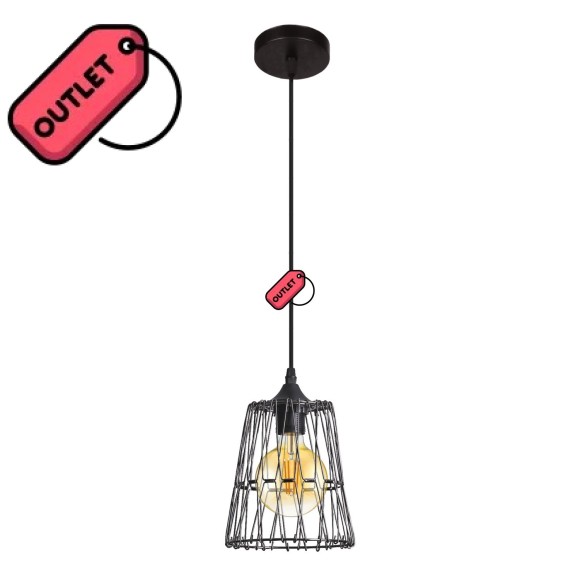 Lámpara colgante1xE27