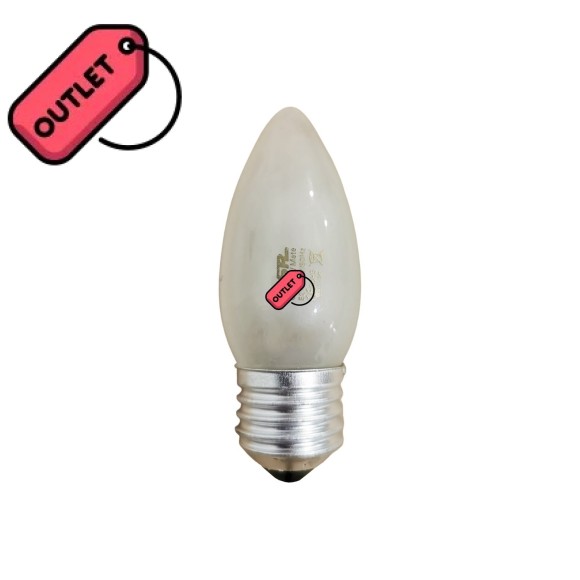 Vela ahorro 28W mate