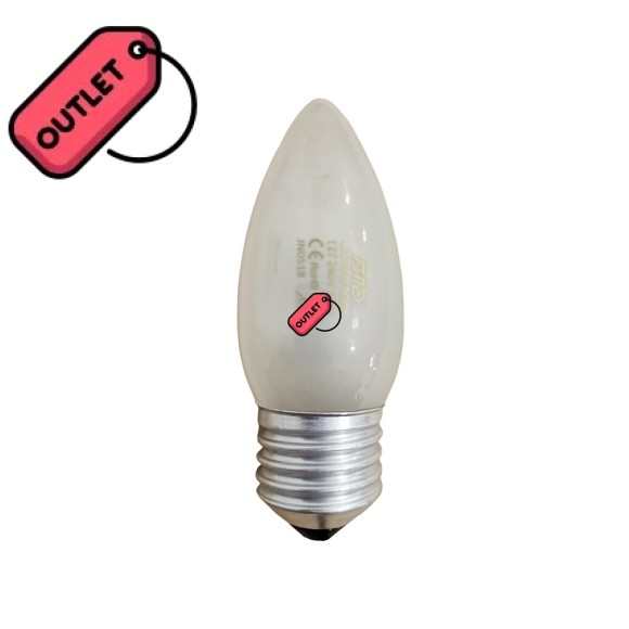 Vela ahorro 42W mate