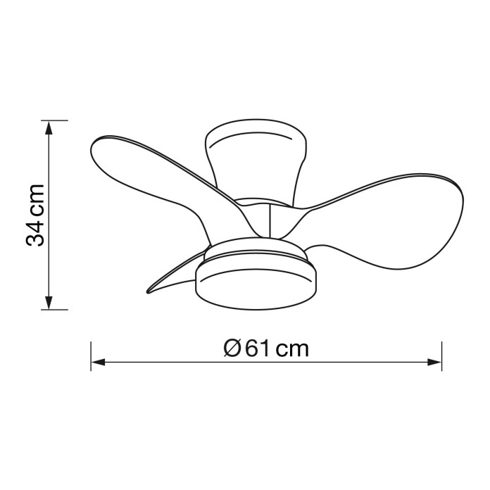 Ventilador Gregal CCT