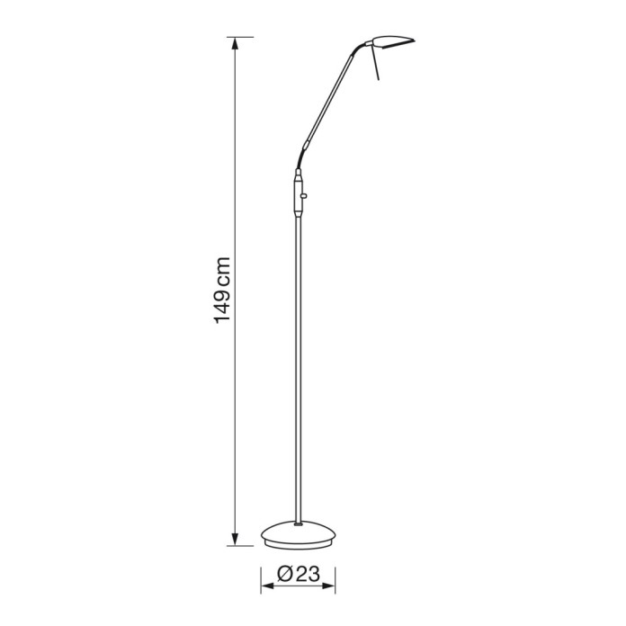 Pie lector Tyrion 4000K DIMABLE