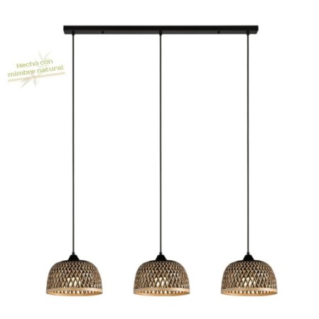 Lámpara colgante3xE27