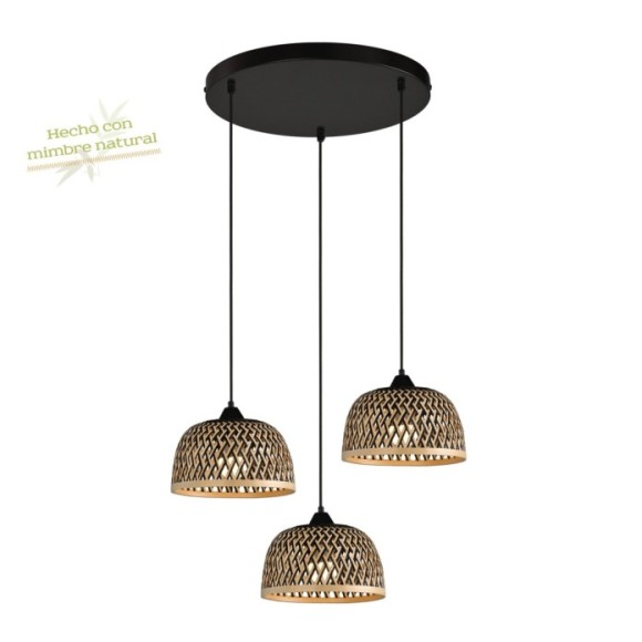 Lámpara colgante3xE27