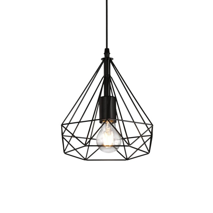 Lámpara colgante1xE27