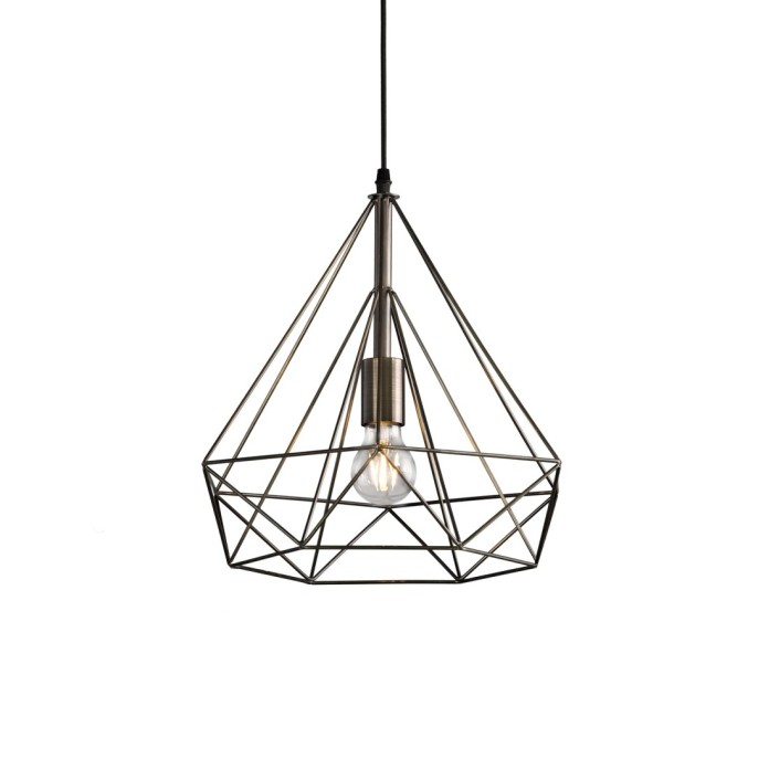 Lámpara colgante1xE27