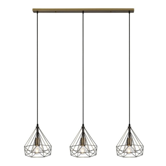 Lámpara colgante3xE27