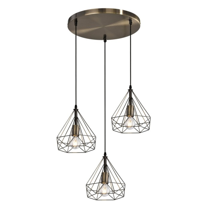 Lámpara colgante3xE27