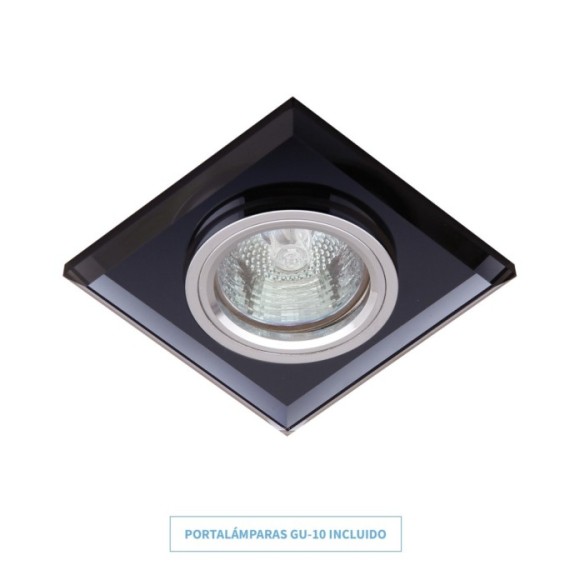 Empotrable cuadrado fijo