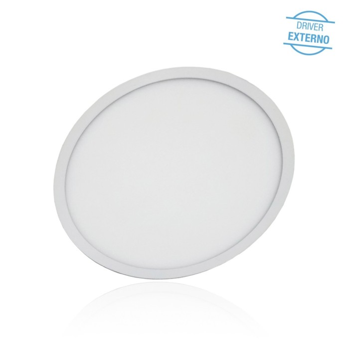 Panel extraplano redondo 17W led