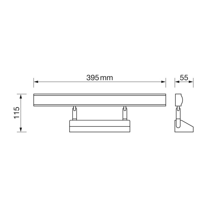 Aplique de baño 8W 4500K