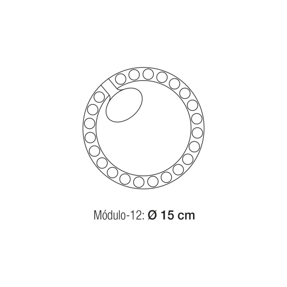 Modulo Led 12W 6000K