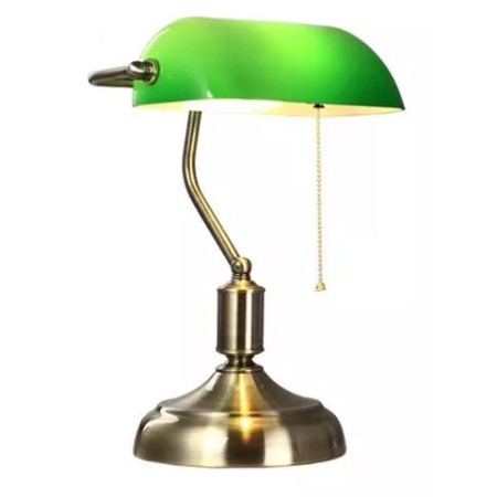 FLEXO E27 BANK 1 LUZ CRISTAL VERDE