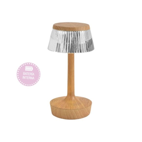 LÁMPARA MESA PALM  3W CCT REGULABLE BATERIA