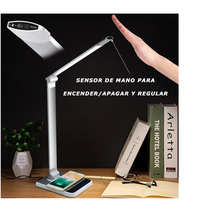 FLEXO LED MOBILE 12W CARGA INALÁMBRICA