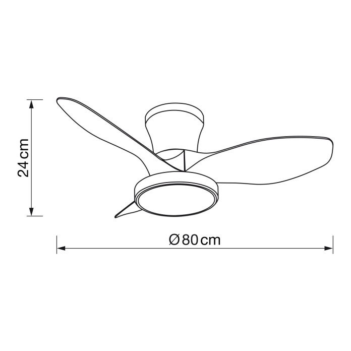Ventilador Bird DIMABLE Y CCT