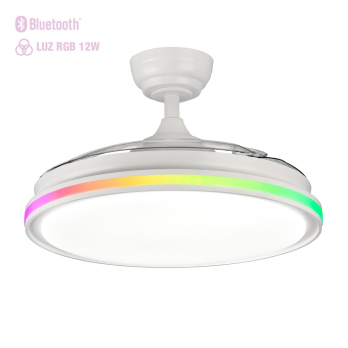 Ventilador Play DIMABLE CCT Y RGB