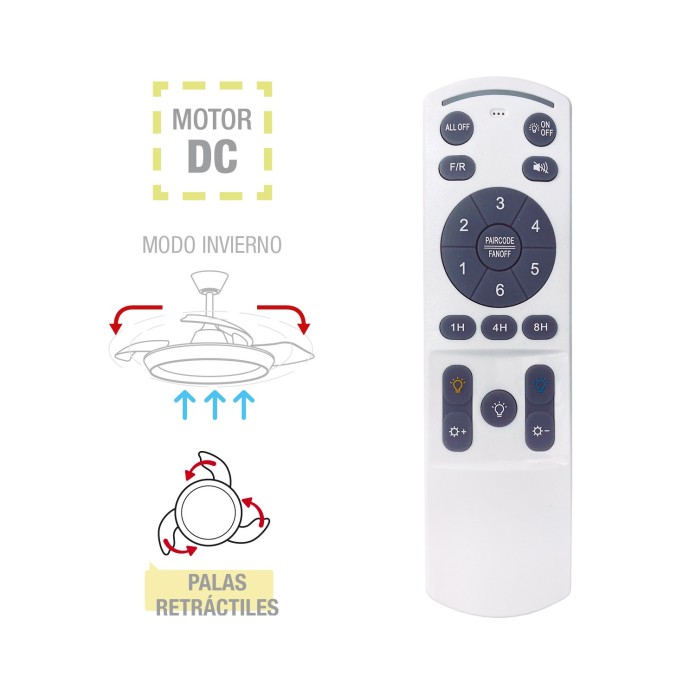 Ventilador Magno 77W DIMABLE Y CCT