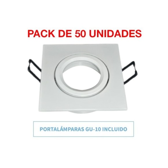 EMPOTRABLE CUADRADO BASCULANTE ALUMINIO